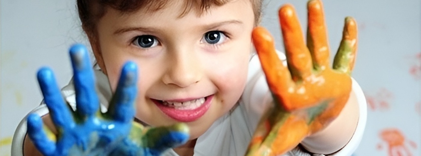 Children participating in activities